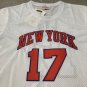 Knicks No.17 White Short Sleeve S-XXL