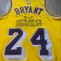 Kobe 24 Retro Yellow 78-20 Commemorative Edition XS-XXL