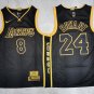 Kobe Bryant, 8 in the front, 24 in the back, retired version, black