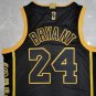 Kobe Bryant, 8 in the front, 24 in the back, retired version, black
