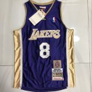 Kobe No. 8 2020 Hall of Fame Commemorative Edition Purple Embroidered Jersey