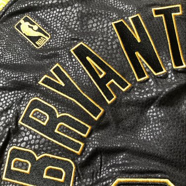 Kobe's retired version with full embroidery XS-XXL, front 8, back 24