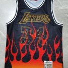 Lakers # 34 O'Neal Flame Edition Retro Jersey