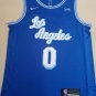 Lakers 0 # Blue  jersey