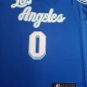 Lakers 0 # Blue  jersey