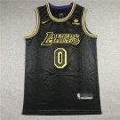Lakers 0 Black City Edition New Advertising Logo