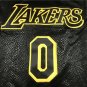 Lakers 0 Black City Edition New Advertising Logo