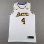 Lakers 4 white round neck