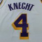 Lakers 4 white round neck