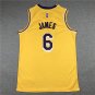 Lakers 6 yellow round neck new logo