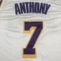 Lakers 7 retro white round neck