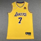 Lakers 7 yellow round neck new logo