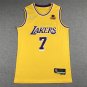 Lakers 7 yellow round neck new logo