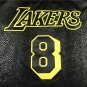 Lakers 8 Black Snake Pattern New Advertising Logo