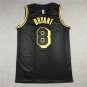 Lakers 8 Black Snake Pattern New Advertising Logo