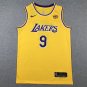 Lakers 9 yellow round neck