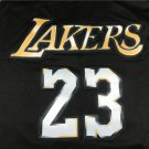 Lakers 23 New Black Gold