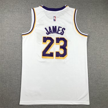 Lakers 23 white round neck_CM_1