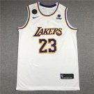 Lakers 23KB white round neck new advertising logo