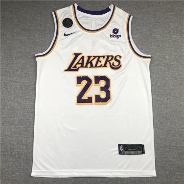 Lakers 23KB white round neck new advertising logo