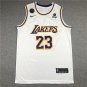 Lakers 23KB white round neck new advertising logo