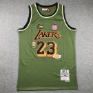 Lakers 23rd Army Green