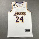 Lakers 24 Commemorative Edition White