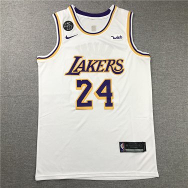 Lakers 24 Commemorative Edition White