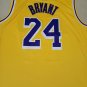 Lakers 75th Anniversary Kobe 24th Yellow  jersey