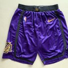 Lakers 2018 19 City Edition Purple Striped Pants