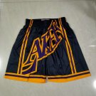 Lakers Black Mitchell&Ness Pocket Ball Pants