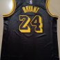 Lakers front 8, back 24 black heart snake patterned jersey