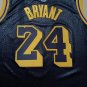 Lakers front 8, back 24 black heart snake patterned jersey
