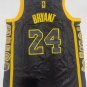 Lakers front 8, back 24 children's clothing black snake pattern
