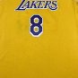 Lakers front 8, back 24 red children's jersey