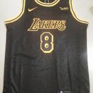 Lakers front 8, back 24, black children's clothing