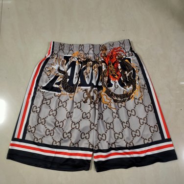 Lakers James Mitchell&Ness Chinese Elements Longxing World Pocket Ball Pants