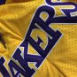 Lakers JUST DON Yellow Four Pocket Ball Pants S-XXL