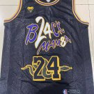 Lakers' new No. 24 black snake patterned  jersey