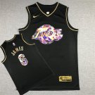 Lakers No. 6 Diamond Edition Black Gold