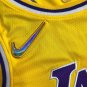 Lakers No. 7 75th Anniversary Diamond Edition Yellow XS-XXL