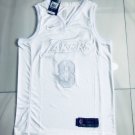Lakers No. 8 Kobe All White XS-XXL