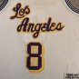 Lakers No. 8 Retro White LOS