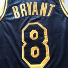 Lakers No. 8 Serpentine Black Full Secret Embroidery XXS-XXL Lakers No. 8 Serpentine Black Full Secret Embroidery XXS-XXL
