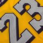 Lakers No. 23 James City Edition Yellow XS-XXL