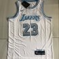 Lakers No. 23 James City White XS-XXL