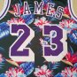 Lakers No. 23 James print retro jersey