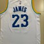 Lakers No. 23 White  jersey