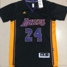 Lakers No. 24 Black Mamba Short Sleeve XS-XXL