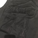 Lakers No. 24 Kobe All Black XS-XXL
